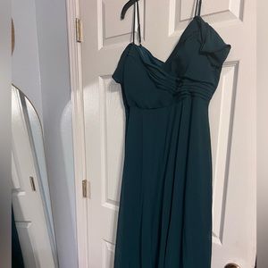 Emerald Birdy Grey Bridesmaid Dress